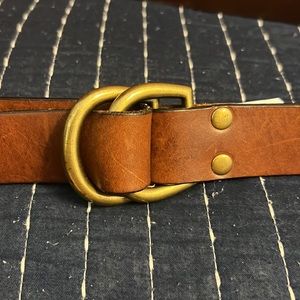 J. Crew Brown Leather Belt